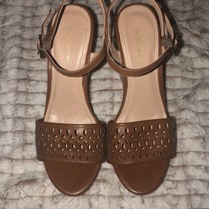 BCBG wedge sandals